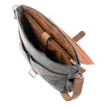 Vetelli laptop shoulder bag open