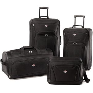 American Tourister Luggage Fieldbrook II 4 Piece Set Black